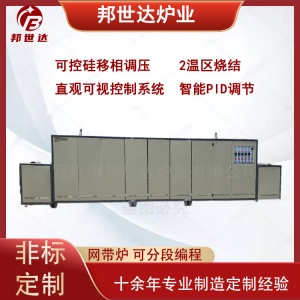 粉體材料網(wǎng)帶爐 壓電陶瓷燒結爐 燒銀氣氛網(wǎng)帶窯